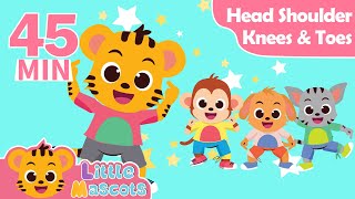 Head Shoulder Knees \& Toes + Little Fish + more Little Mascots Nursery Rhymes \& Kids Songs