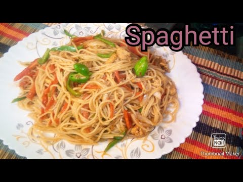 Spaghetti (Chinese Noodles) - YouTube