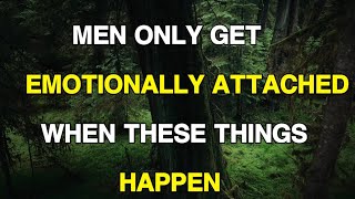 Men Only Get Emotionally Attached When These Things Happen