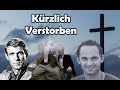 Trauer um vor kurzem verstorbene Berühmtheiten, die uns verlassen haben.