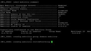 Configuring Converged Access Mobility on Unified WLC and NGWC using CLI -Part 2 Configuring Converged Access Mobility on Unified WLC and NGWC using CLI -Part 2