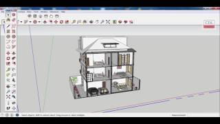 SketchUpTutorial 16 The Section Plane Tool
