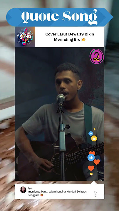 Cover Larut Dewa 19 Bikin Merinding Bro!🔥 pt2 #coverlagu #dewa19 #mymarthynz #larutcover #shorts