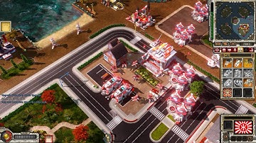 Command & Conquer Red Alert 3 Uprising Skirmish vs brutal AI