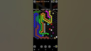 How To Solve Flow Free Hexes Premium 14x14 Mania Level 25 Board Walk Through Solution Walkthrough