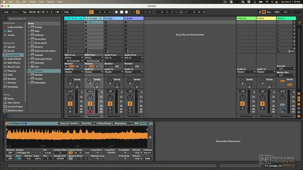 Ableton Live 203 Simpler and Sampler Explored Simpler vs Sampler