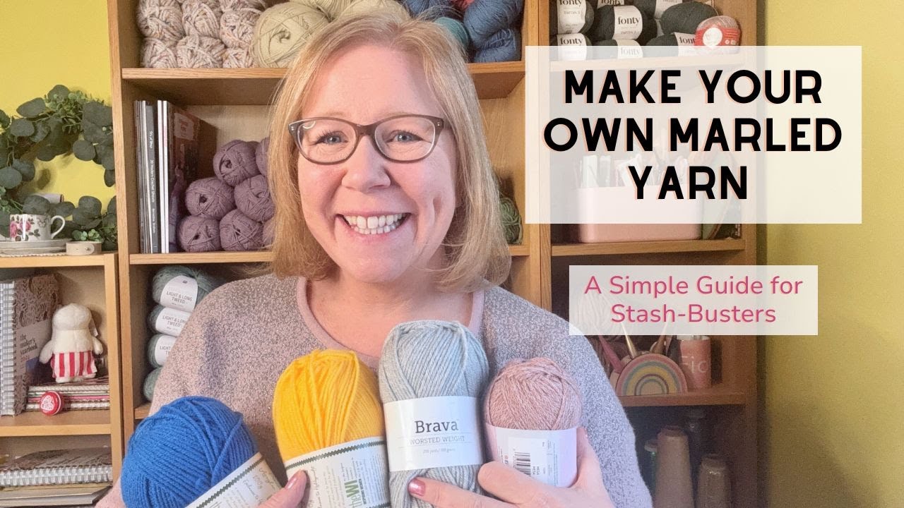 Как сделать меланжевую пряжу своими руками (простое руководство для тех, кто использует остатки п...