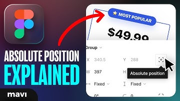 TOP 3 Reasons For Using ABSOLUTE POSITION in Figma