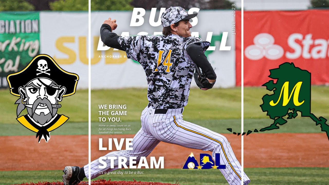 LIVE ALASKA BASEBALL LEAGUE Anchorage Bucs v. MatSu Miners 7.27.23