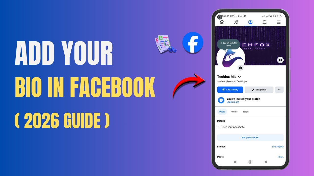 How to Add Your Bio in Facebook - 2026 Tutorial - YouTube