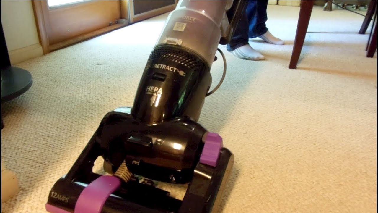 2013 Panasonic Jet Force (MCUL429) Bagless Upright Vacuum Cleaner YouTube
