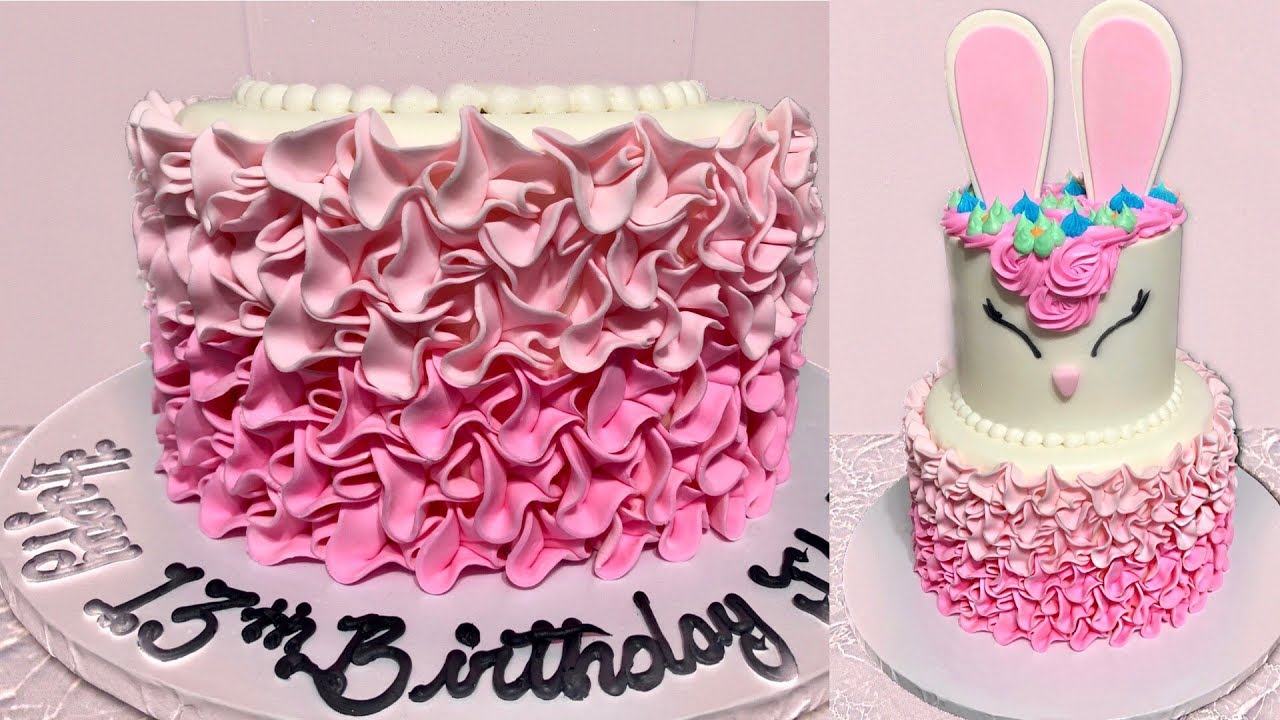 HOW TO MAKE FONDANT RUFFLES YouTube