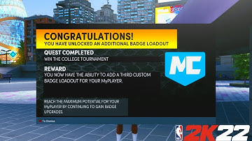 HOW TO UNLOCK EXTRA BADGE LOADOUT METHOD! IN MINUTES! ATM CHALLENGE! NBA 2K22