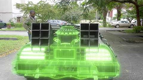 Recreating Ready Player One - DeLorean car scene race start