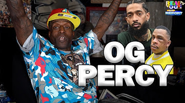OG Percy reacts to Rolling 60 Crip Eric Holder getting 60 Years for Killing Nipsey Hustle Part 1
