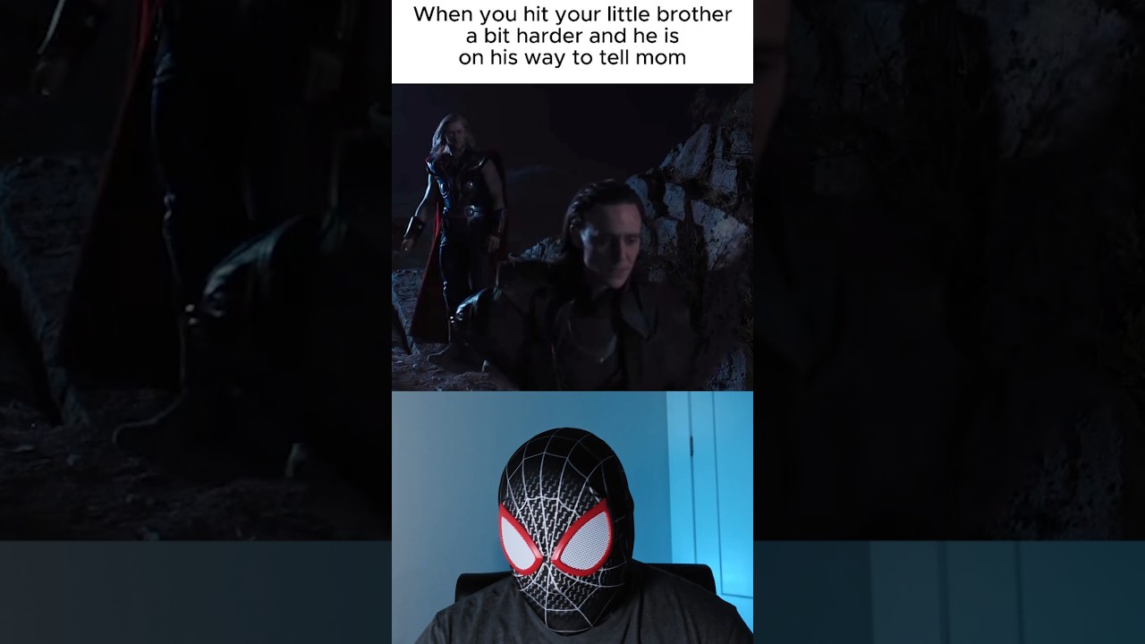 In The Avengers (2012) - the strongest brother's plea