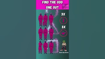 Find The Odd Emoji -Squid Game 2 R2 #findtheodd#oddoneout #squidgame#shorts#quiz#quizgames#김프로 ​#유백합