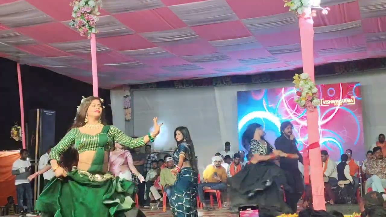 विशाल गगन के गाना पर प्रिया सुहानी और पायल गोस्वामी जबरजस्त डांस सुआ कौड़ियां डाल्टनगंज पलामू में 