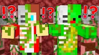 HOW JJ AND MIKEY BECAME CURSED PIGLINS in Minecraft ?! NEW PIGLIN VILLAGE WITH MIKEY AND JJ !