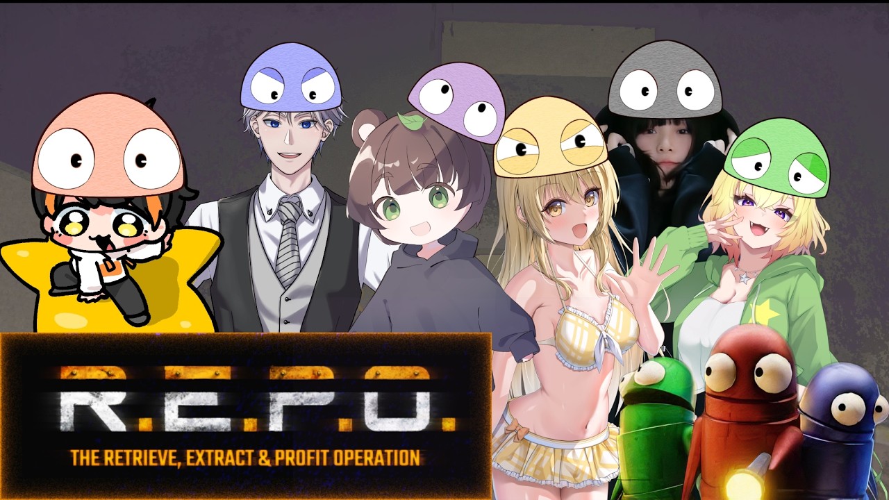 R.E.P.O.】新キャラ登場回【5/18】 - YouTube