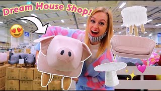 SHOP WITH ME FOR MY DREAM HOUSE!😍🛍🏡*PINK AND MARBLE THEME!*✨ (huge updates!💗) | Rhia Official♡