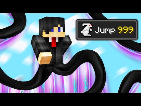 Minecraft, But Your Jumps Level Up...