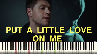 Niall Horan Put a little love on me Piano Tutorial Instrumental Cover