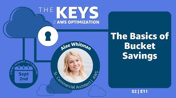 The Keys to AWS Optimization | S2 E1 | The Basics of Bucket Savings