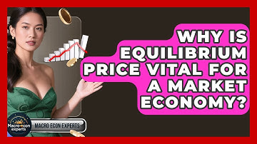Why Is Equilibrium Price Vital For A Market Economy? - Macroecon Experts