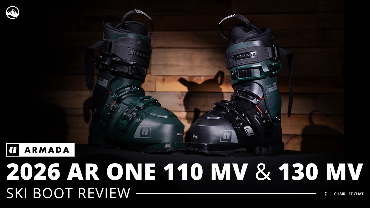 2026 Armada AR One 110 MV and 130 MV Ski Boots Introduction and