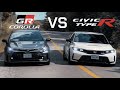 2023 honda civic type r vs toyota gr corolla  battle of the hot hatches indepth comparison