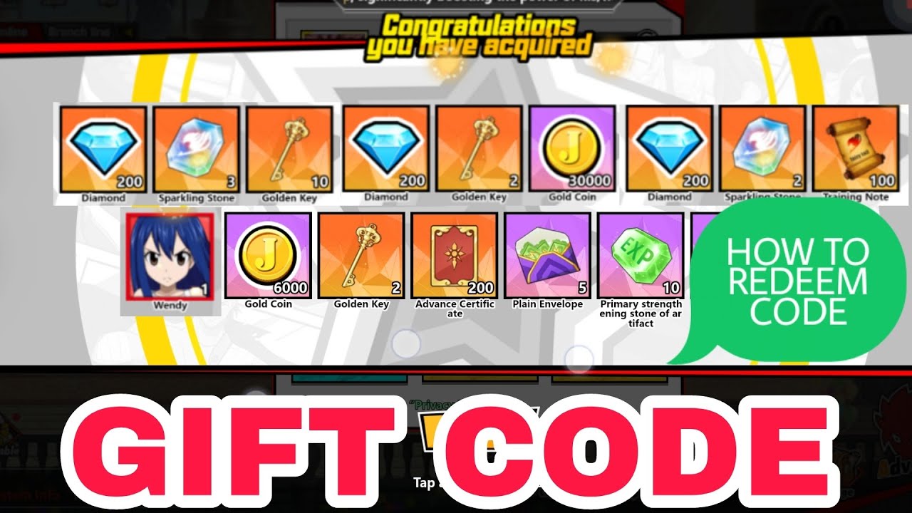 Fairy Tail Power: Burning Will & All 4 Codes Free SS  4 Giftcodes Fairy  Tail Power Burning Will : r/GameplayGiftcode