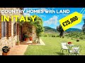 CHEAP COUNTRYSIDE HOMES in ITALY with LAND 🇮🇹 – From €25K