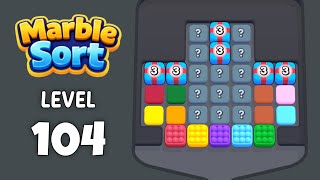 Marble Sort level 104 solution