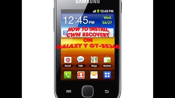 How to Install CWM Recovery on Galaxy Y GT-S5360|2016|HD