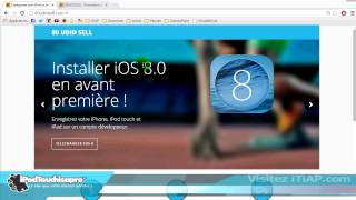 Information importante concernant l'iOS 8 !