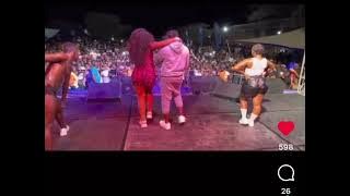 Makhadzi- Tsini Tsini ft Fortunator first performance in Botswana