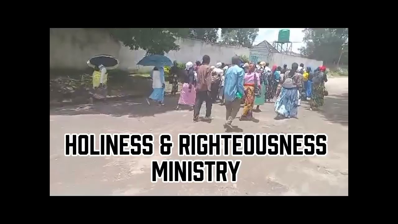 UBATIZO WA MPINGO WA HOLINESS & RIGHTEOUSNESS MINISTRY Hosted by Pastor Comfort 🙏🙏🔥🔥🔥🔥