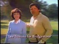 1982 Bridgestone Super Filler Radials Lee Trevino And Leslie TV Commercial
