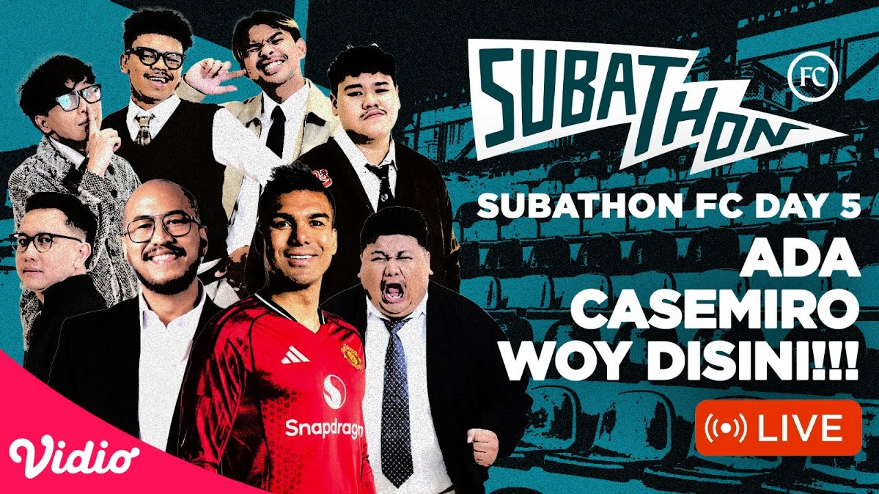 SUBATHON FC DAY 5 -  PANDJI PRAGIWAKSONO & MARATHON LIVE REACTION