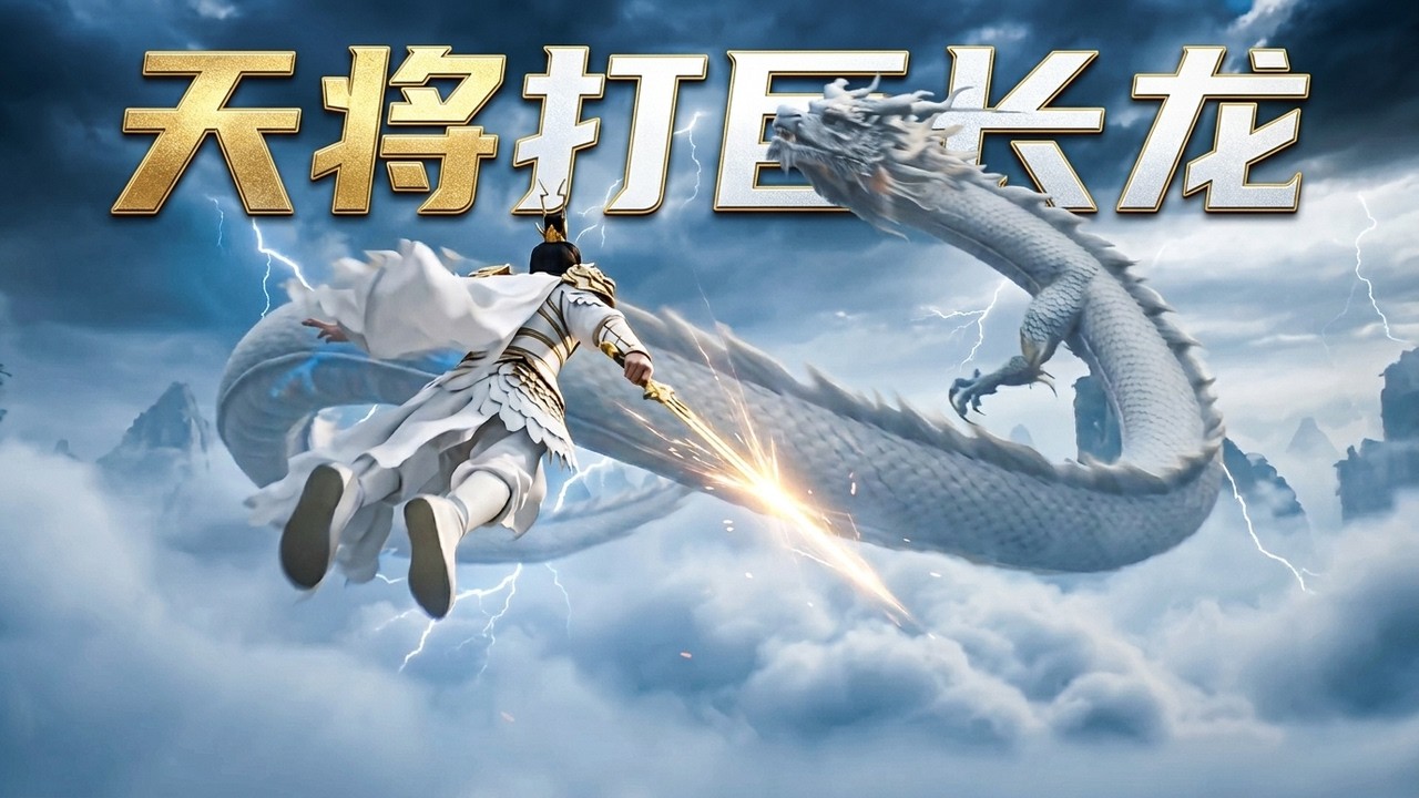 天裂地裂！天兵天将围剿万丈巨龙 | Epic Battle: Generals vs. Giant Dragon