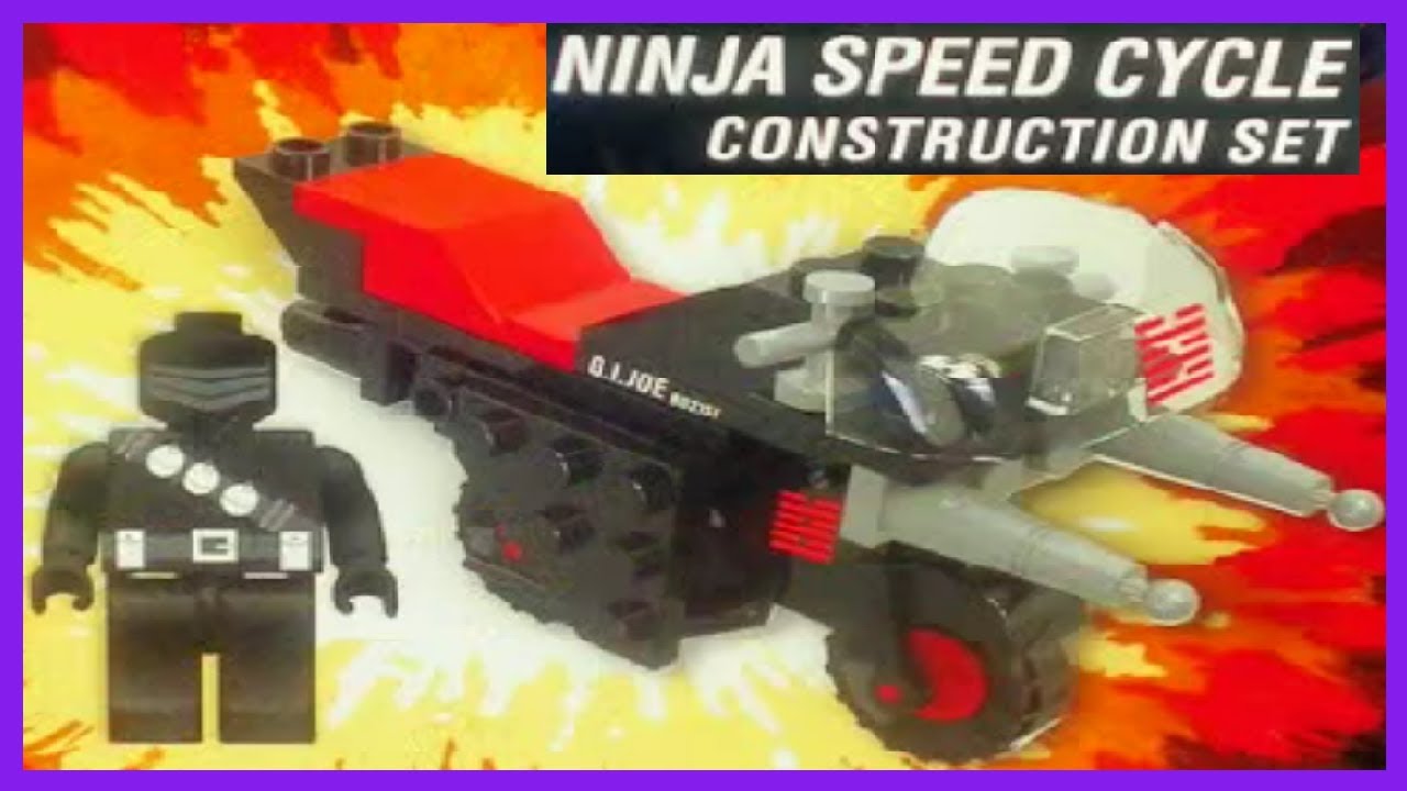 LETS PUT IT TOGETHER EP.67: G.I. JOE FOREVER CLEVER NINJA SPEED CYCLE CONSTRUCTION SET