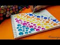 Easy way to fill a Sketchbook @isaumya #bubble #doddles