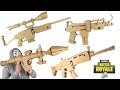 4 Fortnite Projects You Can Make At Home - Sniper, Scar, RPG Rocket Launcher , Submachine