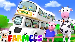 Wheels On The Bus | Nursery Rhymes And Videos For Children by Farmees