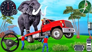 US Animal Cargo Truck Driving Game 3D - Animal Transport Cargo Truck 2024 - Andriod Gameplay screenshot 5