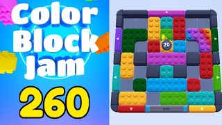 Color Block Jam Level 260 Solution
