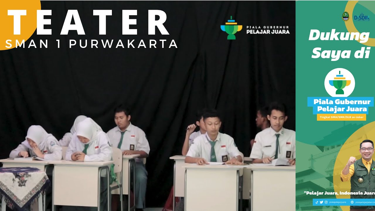 Piala Gubernur Pelajar Juara 2022 - Teater - SMAN 1 Purwakarta