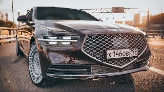 НА ДОРОГЕ В ШОКЕ ВСЕ!!! НОВЫЙ GENESIS G90! Что ты такое?! Обзор и тест-драйв.