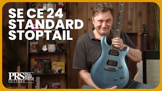 Paul Reed Smith SE CE 24 Standard Stoptail (2025) - Ice Blue Metallic